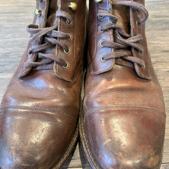 J. Crew men’s leather boots size 10.5D - Picture 2 of 10